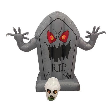 CELEBRATIONS 5 ft. Prelit RIP Tombstone Inflatable MY-22T569